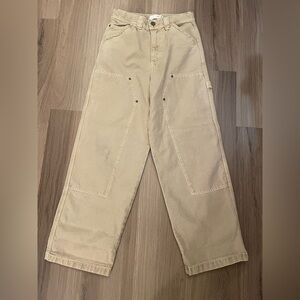 Zara Kids  Carpenter Tan Pants